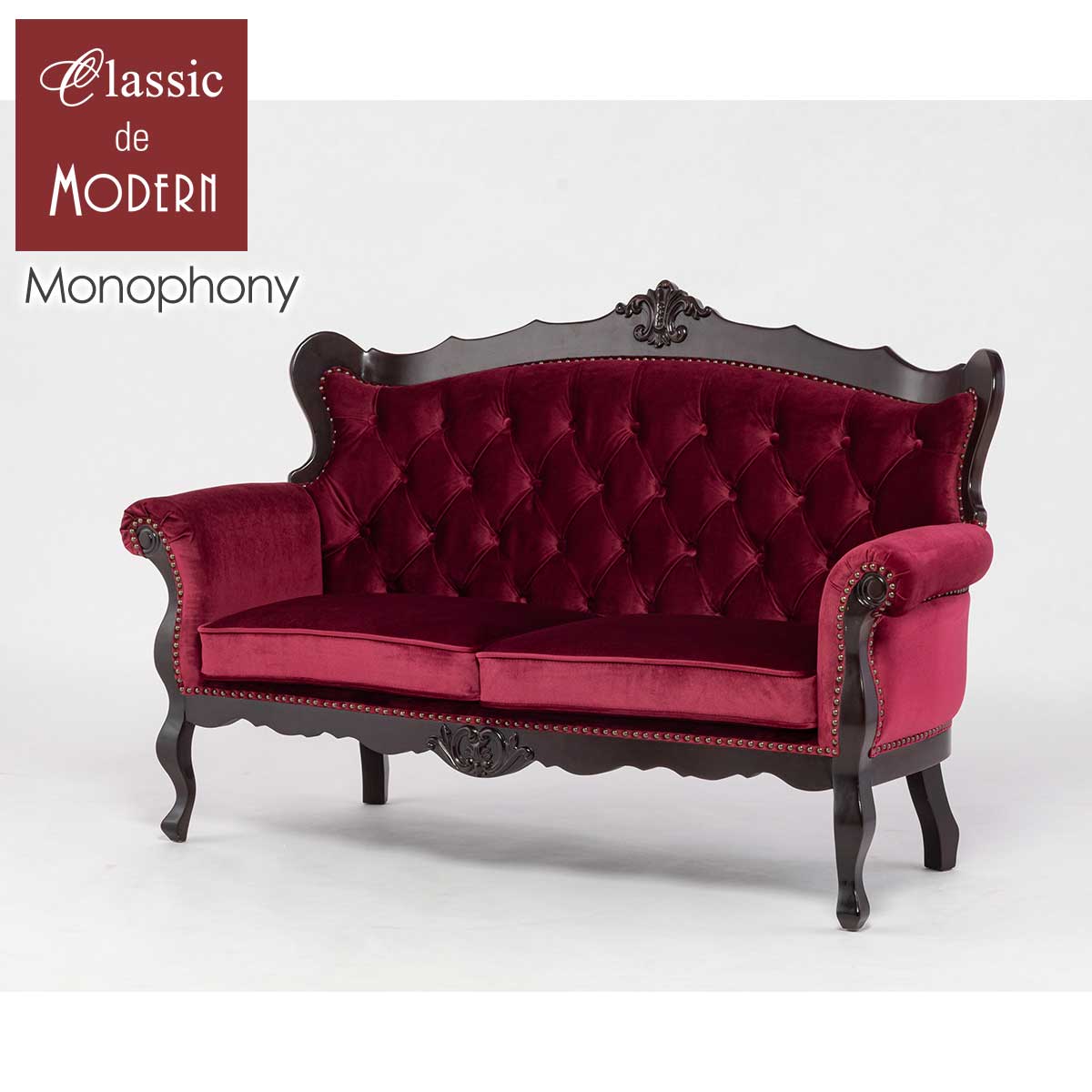 楽天市場】輸入家具 ソファ 2人掛け 姫系 ソファー そふぁ