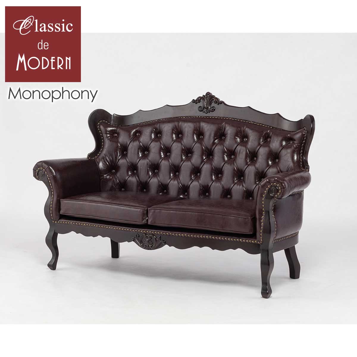 楽天市場】輸入家具 ソファ 2人掛け 姫系 ソファー そふぁ