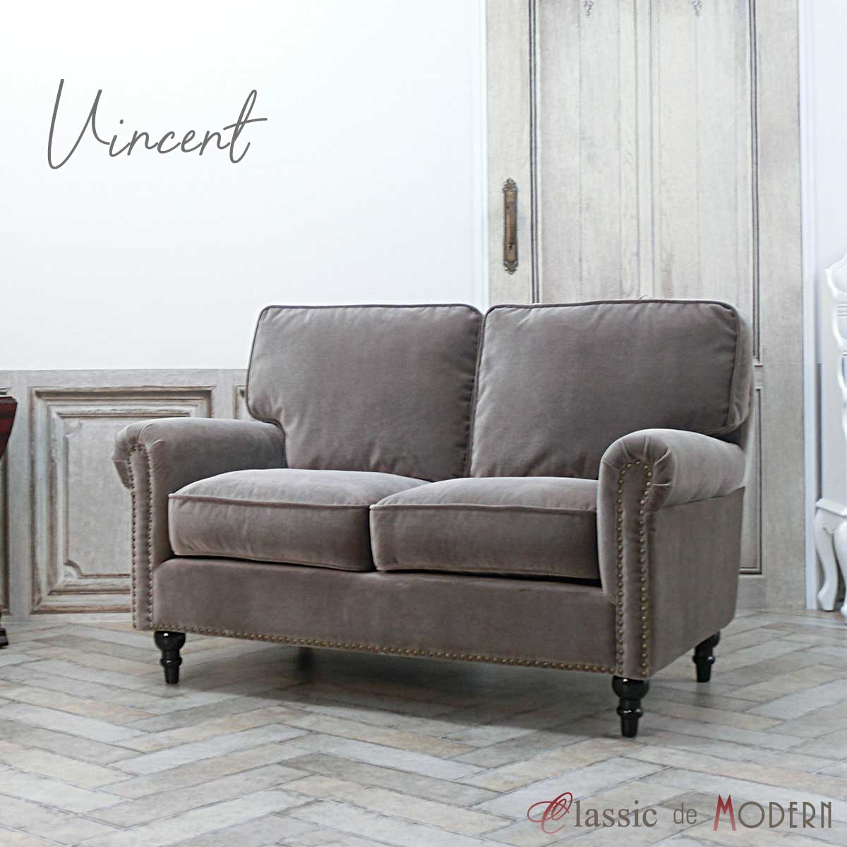 楽天市場】輸入家具 アンティーク ソファー そふぁ ヴィンセント
