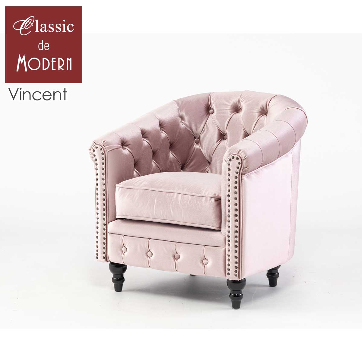 楽天市場】輸入家具 ソファ 一人掛け チェスターフィールド