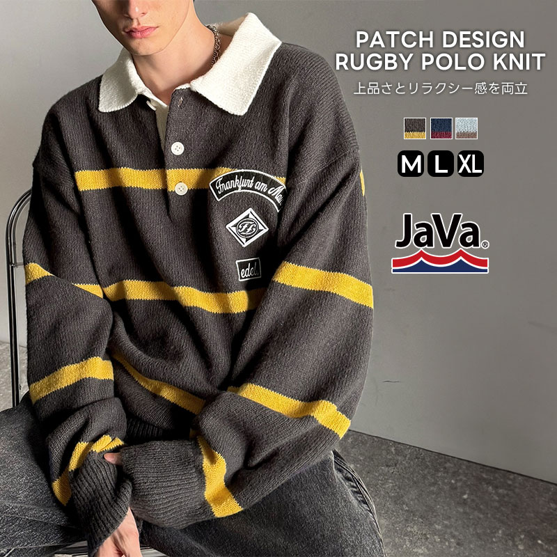 H by FIGER 切替長袖ラガーシャツ rg3 H by FIGER 切替長袖ラガー