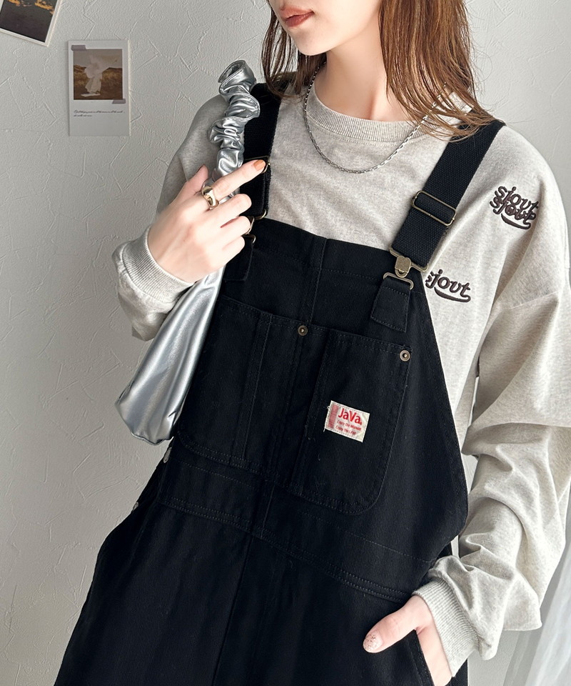 楽天市場】javaジャバ オーバーオール サロペット レディース パンツ