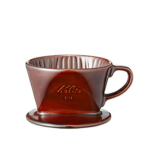 楽天市場 Kalita カリタ 陶器製 コーヒードリッパー 101 ロト ブラウン 1 2人用 クラシカルコーヒーロースター