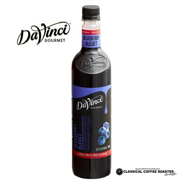 414円 81％以上節約 Davinci ダヴィンチ クラシック フレーバーシロップ ブルーベリー 750ml