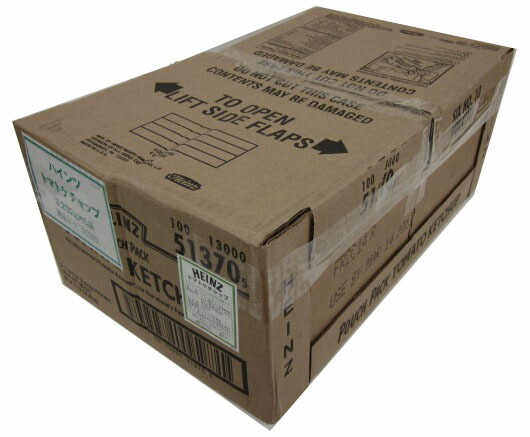 店舗・法人先配達先限定商品：HEINZ ハインツ トマトケチャップ 業務用 パウチパック　3232G×6袋 (1ケース)