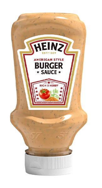 バーガーソース ハインツ 230g 12本 ケース販売 アメリカンスタイル バーガーのためのソース