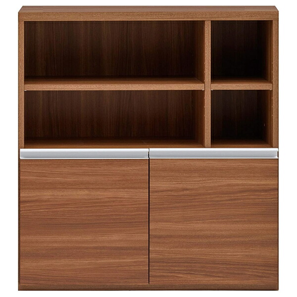 【ENTRANCE FURNITURE エントランスファニチャー　幅90cm】　キッチン収納　リビング収納　玄関収納　日本製　完成品　最上位等級規格製品：F★★★★　ECD-91H/リアルウォールナット