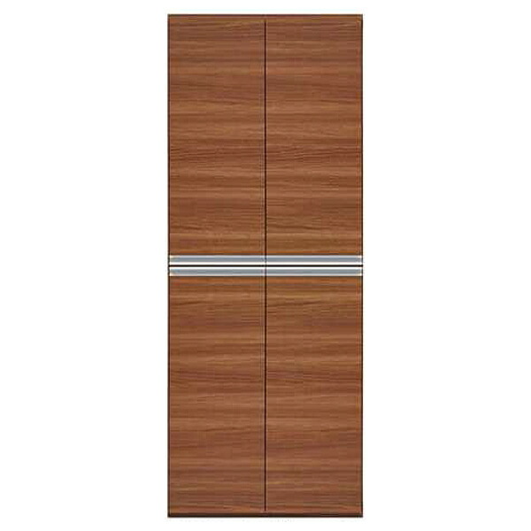 【ENTRANCE FURNITURE エントランスファニチャー 幅約74珊 2本重ね当て嵌める】 勝手もと納める リビング納める 部屋の入り口納める 日本製 遣っ付ける品 最上役カテゴリー化標準尺度生産物：F★★★★ ECD-74L/リアルウォールナット