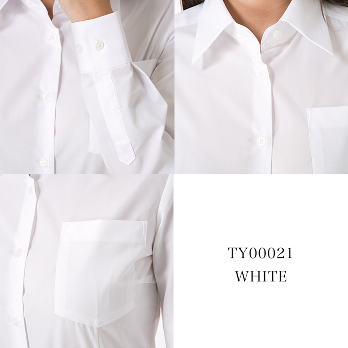 楽天市場 送料無料 長袖ワイシャツ 白 ホワイト スクールワイシャツ レディース 女の子 女子 女子高生 高校生 中学生 オフィス Ol 通勤 通学 学生ワイシャツ Ty スクールファッション Classroom