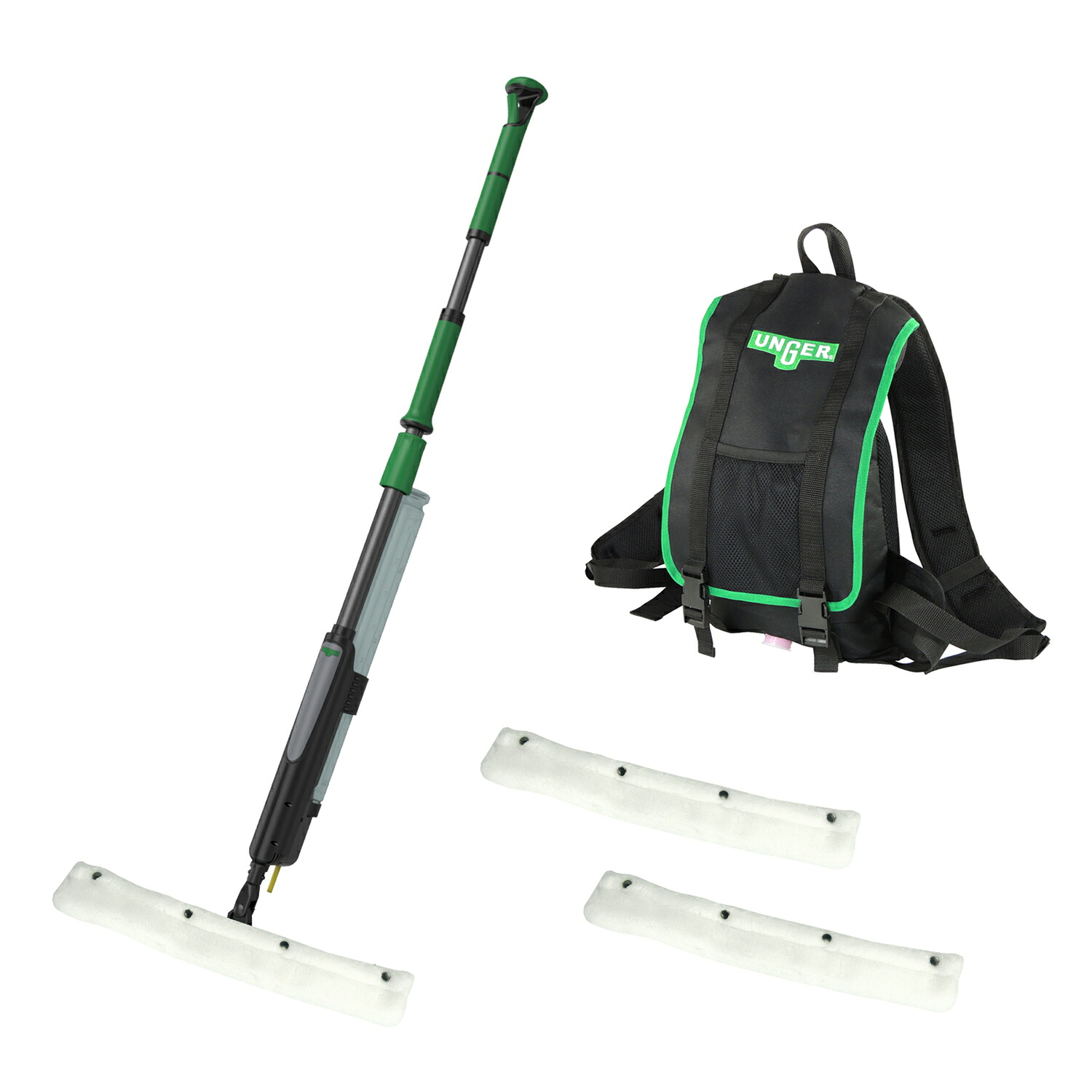 ウンガー UNGER erGO! wax フロアフィニッシングキット ワンダーワクサー（FAKT6）【御勤め用 erGO! wax Floorfinishing kit WonderWaxer】