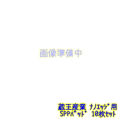 蔵王産業　ナノエッジ用SPPプラス 10枚セット 【ナノエッジ本体と同時購入で1000円引】　業務用 SPPプラスパッド パット　1054010000004｜掃除用品クリーンクリン店