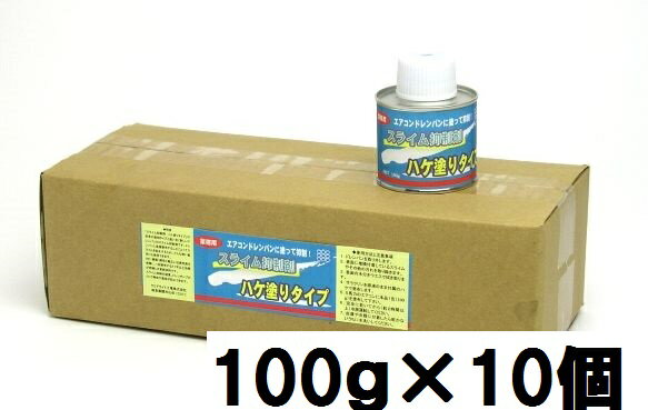 クリアライト　スライム抑制剤 ハケ塗りタイプ（100g×10個）　 業務用