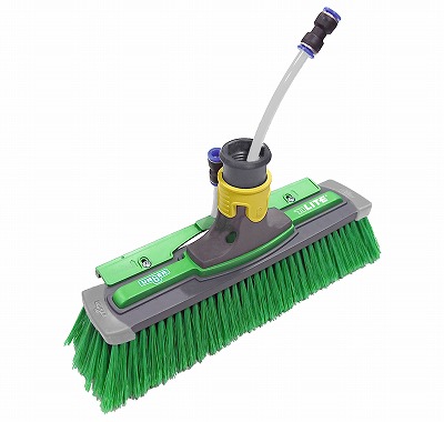 ウンガー UNGER　nLITE パワーブラシ コンプリート 28cm 先割れ グリーン（NFK28）【業務用 Power Brush complete - spliced Nライト