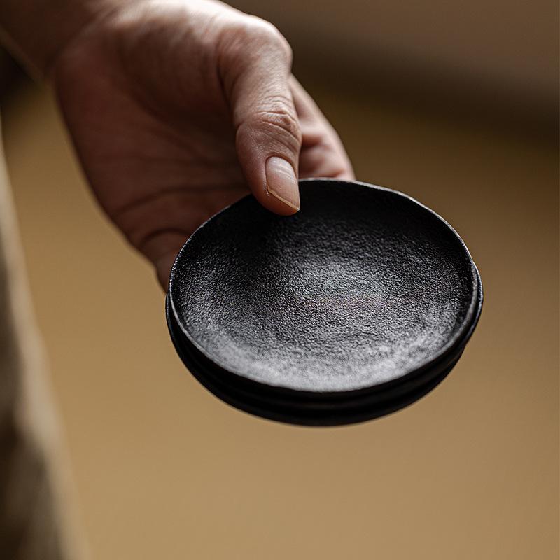 茶器 インテリア 漆器 壺承 コースター 滑り止め 断熱 レトロ 中国茶 和モダン 功夫茶 茶器置き 茶托 茶道 アクセサリー|クリーンライフショップ