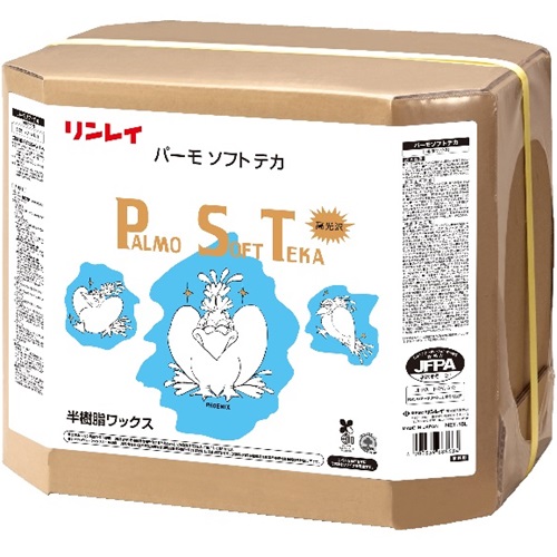 リンレイ 半樹脂ワックス パーモソフトテカ 18L|掃除用品オンラインショップ