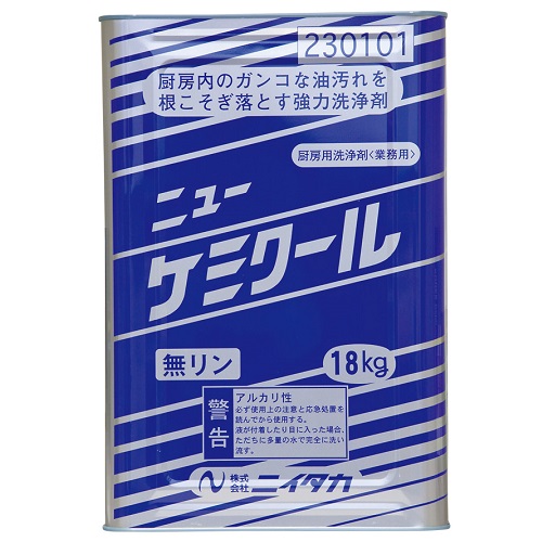 【油汚れ用強力洗浄剤】ニイタカ　ニューケミクール　18kg【一斗缶】