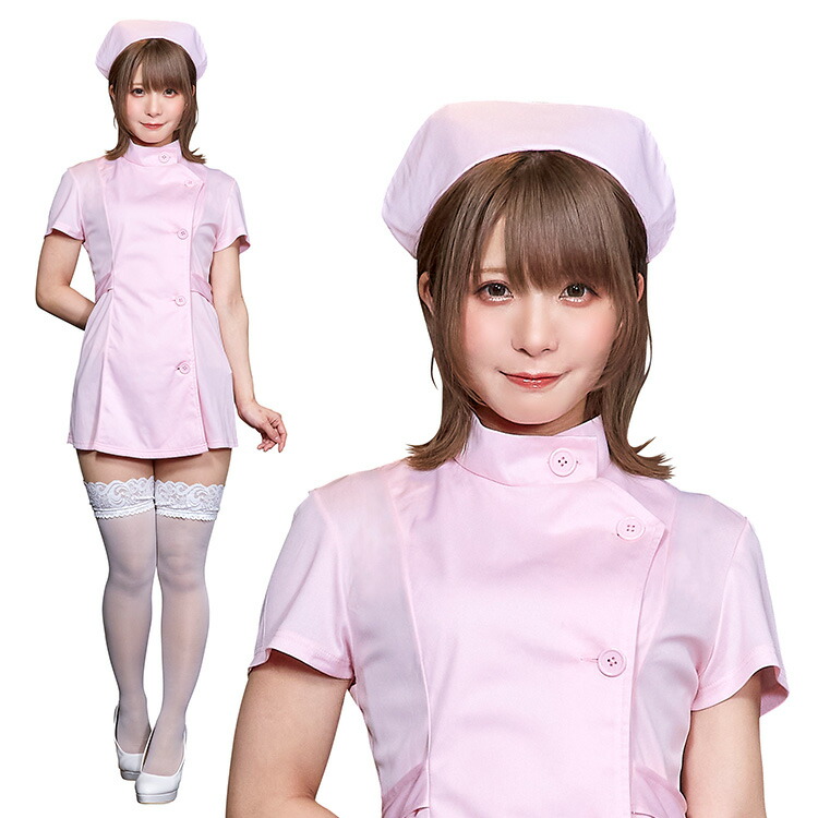 【楽天市場】【公式】【コスプレ ナース クリアストーン】シェリーズクローゼット ナース ピンク clearstone コスチューム コーデ ...