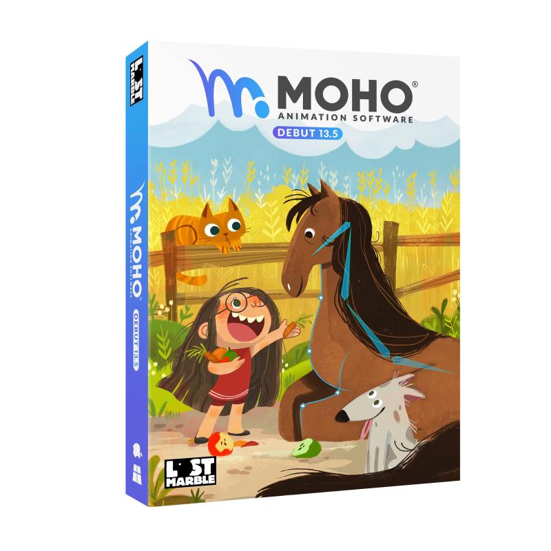 Moho Debut 13.5 | 漫画やアニメーションを数分で作成｜PC/Mac OS用ソフトウェア画像