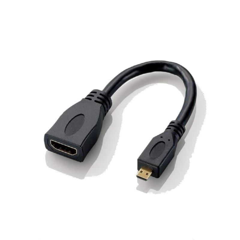 エレコム HDMI (メス) - micro HDMI (オス ) 変換アダプタ elecom_4953103264632