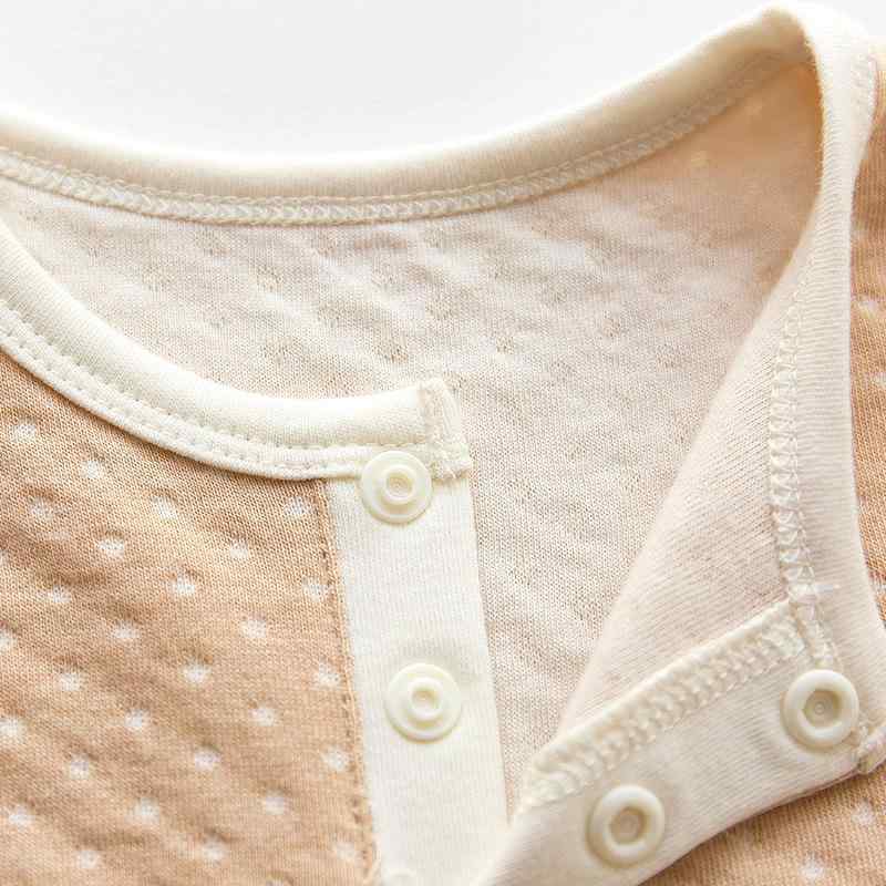 ちびっ子用下着類 上下書き割り ベビー服 長袖ティーシャツ 長ズボン 綿100％ 赤ちゃん あったか 秋冬 73珊 80珊 90珊 100珊2