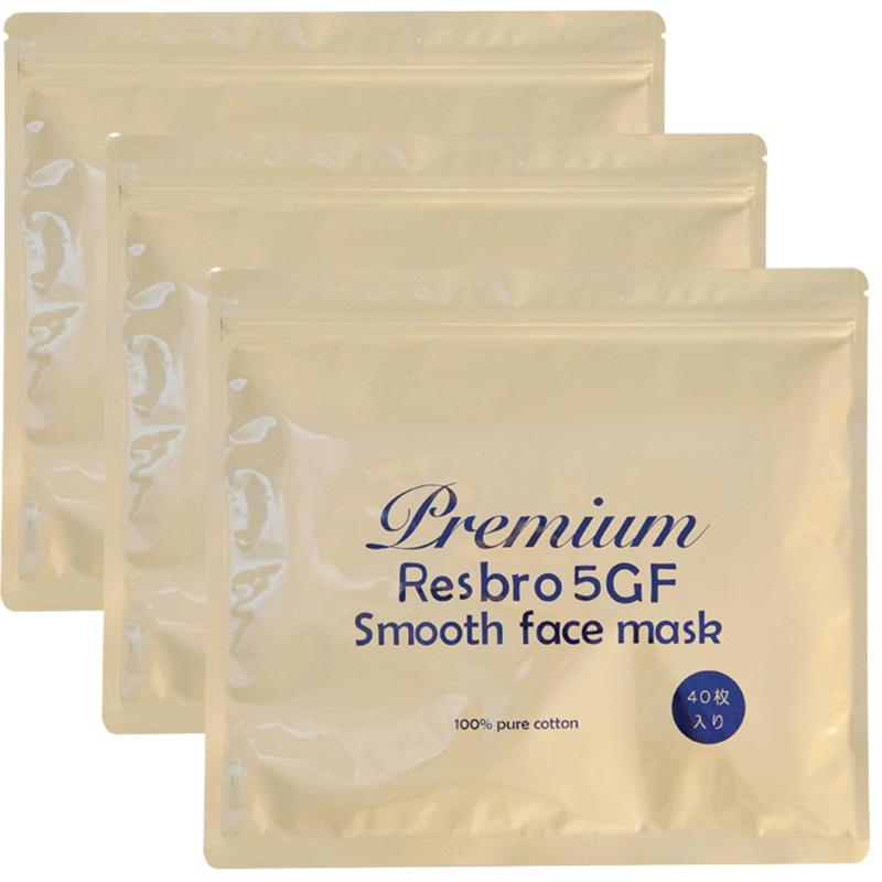 楽天市場】レスブロ 5GF スムースフェイスマスク【40×3パック：120枚入