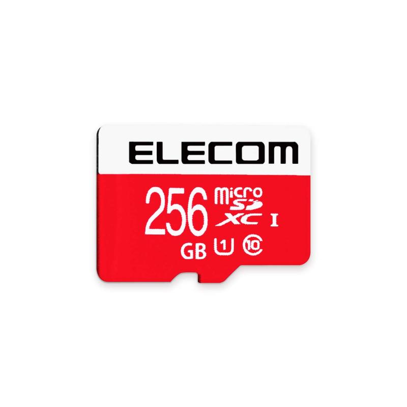 エレコム microSDXCカード 256GB UHS-I/U1/Class10 NINTENDO SWITCH動作検証済み GM-MFMS256G｜clearstore