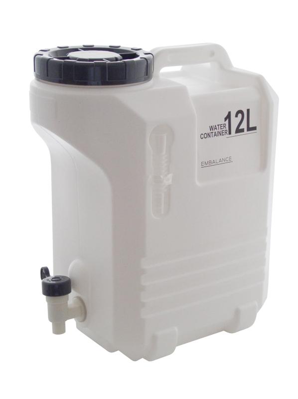 ウィルマックス(Wilmax) EMBALANCE(エンバランス) 水タンク ウオーターコンテナ ホワイト 12L 日本製