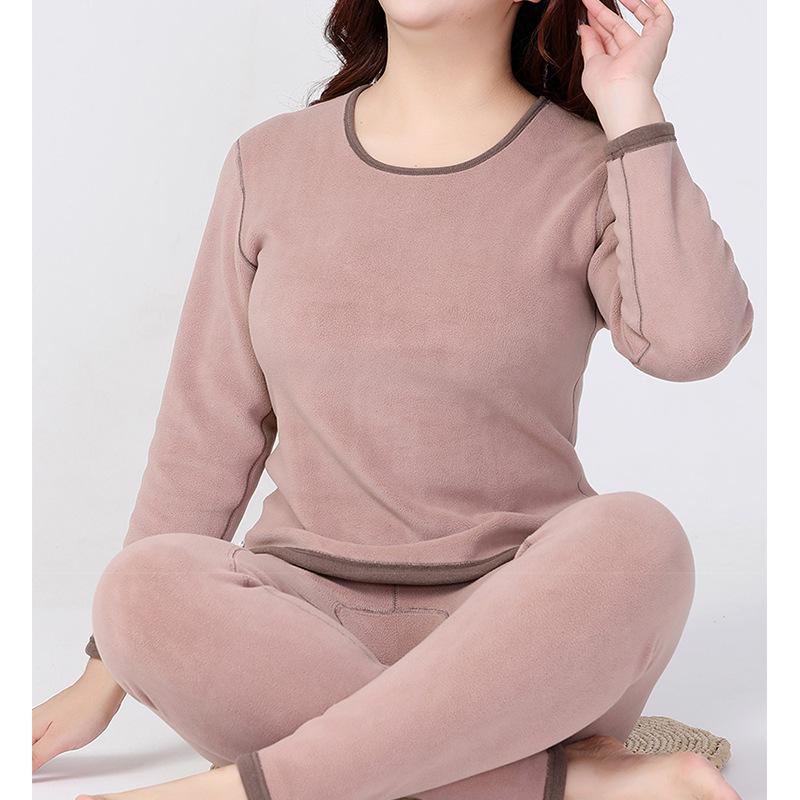 インナー レディース 美ボディ 厚手 裏起毛 保温 あったか 大判サイズ 秋 冬 上下セット 大きいサイズ 肌着 長袖 長ズボン ゆったり 伸縮性 ストレッチ 部屋着