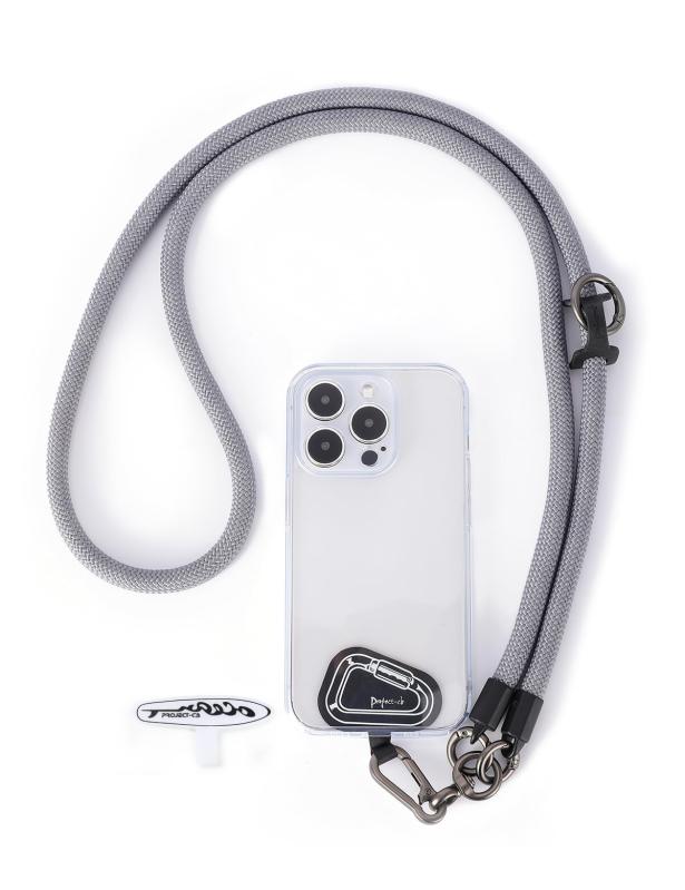 楽天市場】[project-cb]スマホストラップストラップホルダー*2首掛け