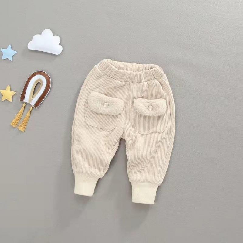 ベビー服 上下セット 冬 ベビー用綿入りジャケット パンツ 男の子 女の子 裏起毛 厚手 防寒