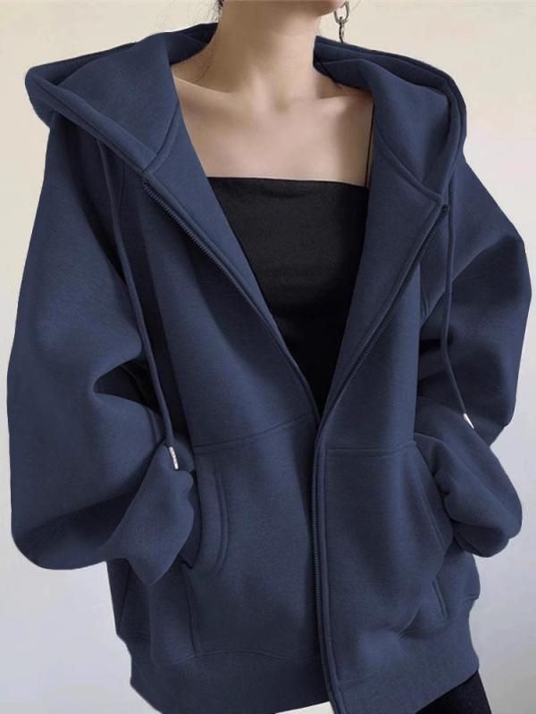 パーカー レディース 秋冬 裏起毛 ゆったり ヴィンテージ風 フード付き トップス カットソー M L XL 2XL 3XL ドロップショルダー ポケット付き グレー 灰色 ホワイト 白 ネイビー 紺色 ブラウン 茶色 レッド 赤 アプリコット 普段使い