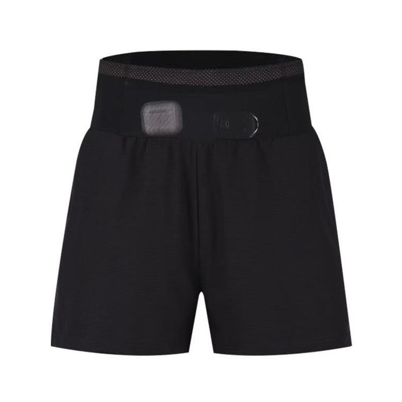 ショートパンツ レディース スポーツ用 ランニングパンツ 速乾 短パン インナー付き ズボン トレーニングウェア ヨガ フィットネス ミドルウエスト 伸縮性 ストレッチ 運動着 部屋着 ルームウェア 春夏秋冬 普段使い アウトドア 紺色 赤色 白色 黒色2