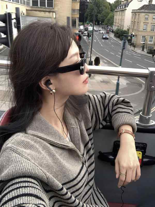 編み物 レディース 長袖 秋冬 トップス 韓国風 POLO素っ首 撞色 ゆったり 生あたたかい 心地好い 可愛らしい 着痩せ 今めかしい