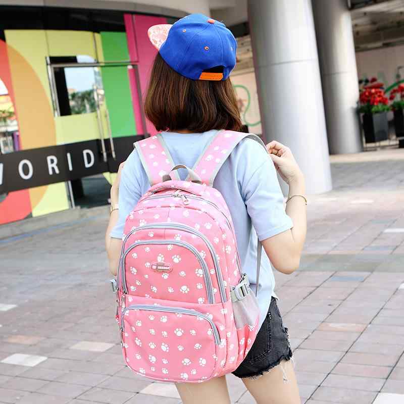 リュック レディース 大容量 韓国風 旅行 背面ポケット A4 ナイロン パソコン 中学生 大学生 マザーズバッグ 通勤 通学 女性用 ブラック ピンク パープル