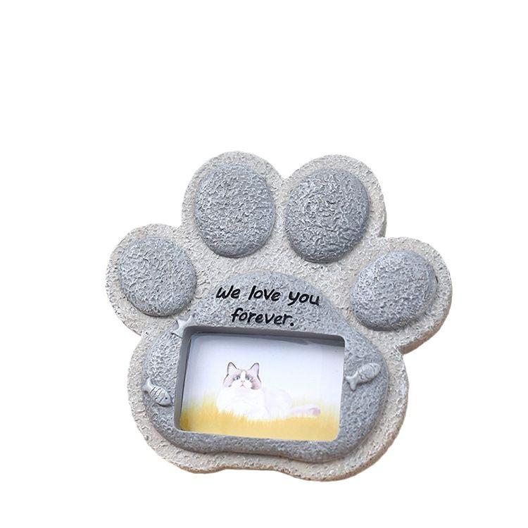 ペット 雑貨 猫 犬 動物 フォトフレーム オブジェ メモリアル 記念 碑2