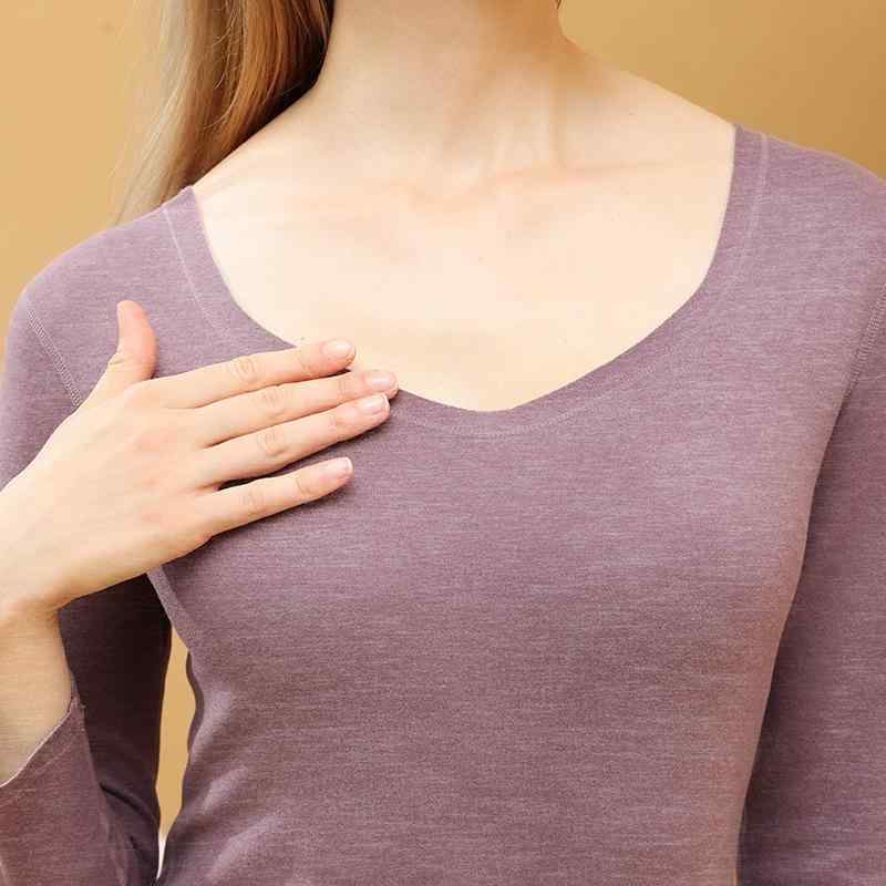 インナー レディース 秋冬 肌着 トップス 長袖 あったかインナー 秋 冬 防寒 保温 女性用 婦人服 寒さ対策 暖かい 伸縮性 ストレッチ｜clearstore