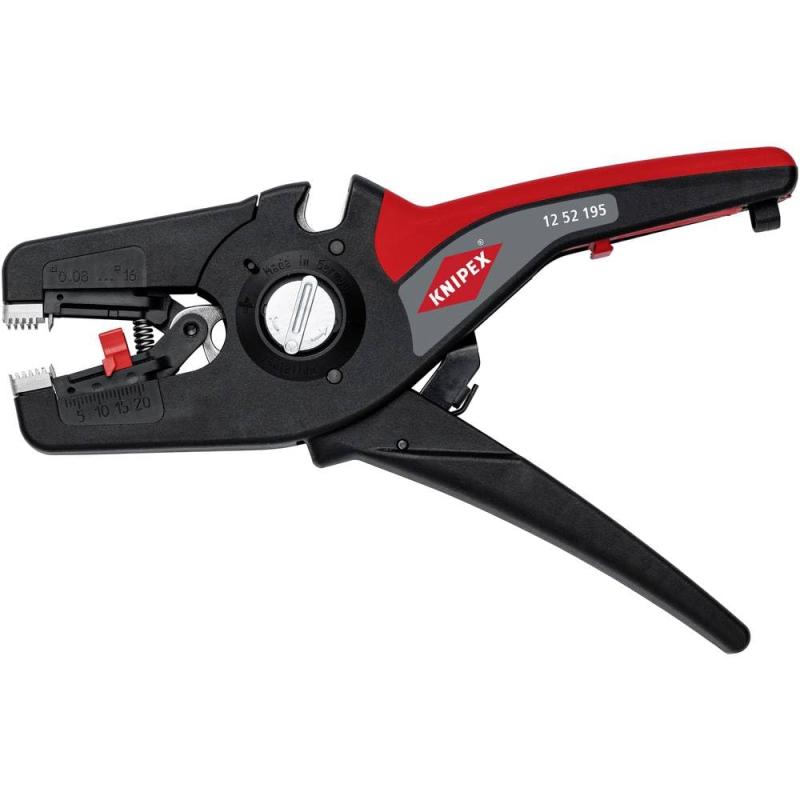 クニペックス KNIPEX 自動切込調整 ケーブルストリッパー"プレシストリップ16" PreciStrip16 1252-195SB|clearstore