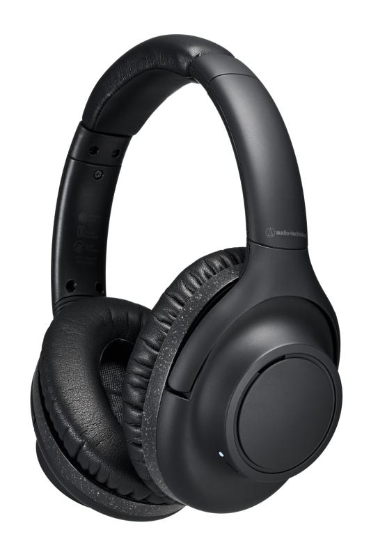 オーディオテクニカ ATH-S300BT(E) ワイヤレスヘッドホン ノイズキャンセリング Bluetooth 5.1 密閉型 【最大約90時間再生 急速充電 AAC対応 外音とりこみ マルチポイント 低遅延モード】 ブラック