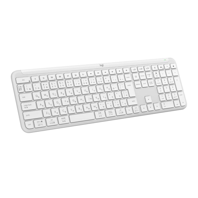 ロジクール SIGNATURE SLIM ワイヤレス キーボード K950 薄型 静かなタイピング Bluetooth Logi Bolt ワイヤレスキーボード テンキー 無線 Easy-Switch 日本語配列 電池寿命36ケ月 Windows Mac|clearstore
