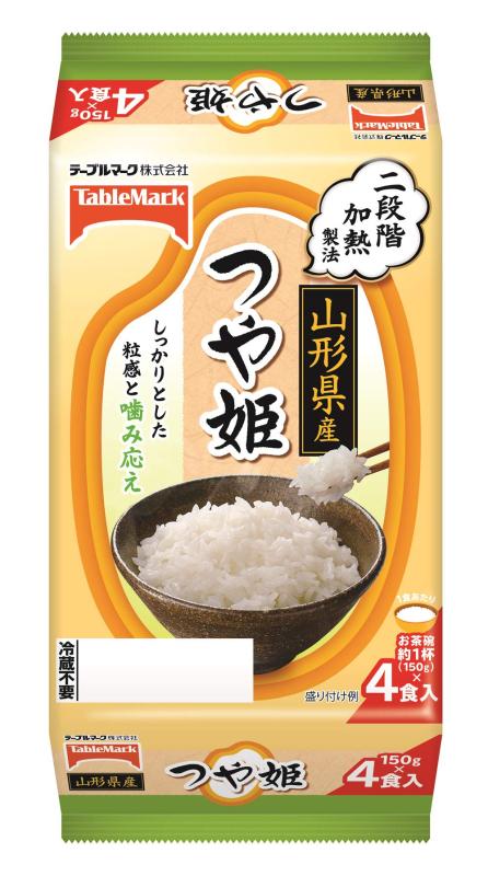 テーブルマーク 山形県産つや姫(分割) 4食×8袋
