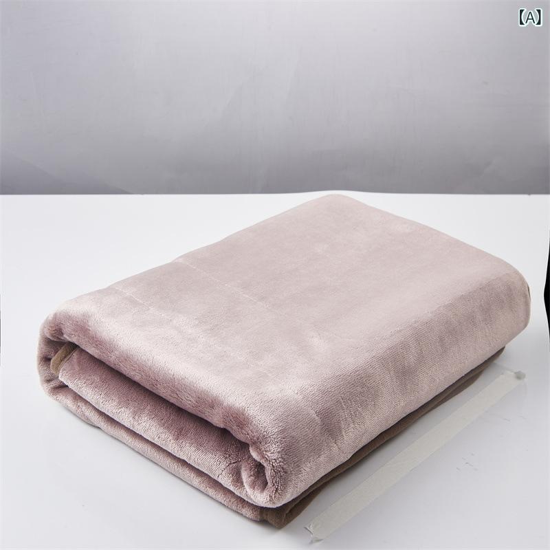 電気毛布 ブランケット シングル ダブル 100*80cm 140*80cm 160*80cm 180*80cm ポリエステル 暖房 あったかグッズ ピンク 深グレー 浅グレー ベージュ