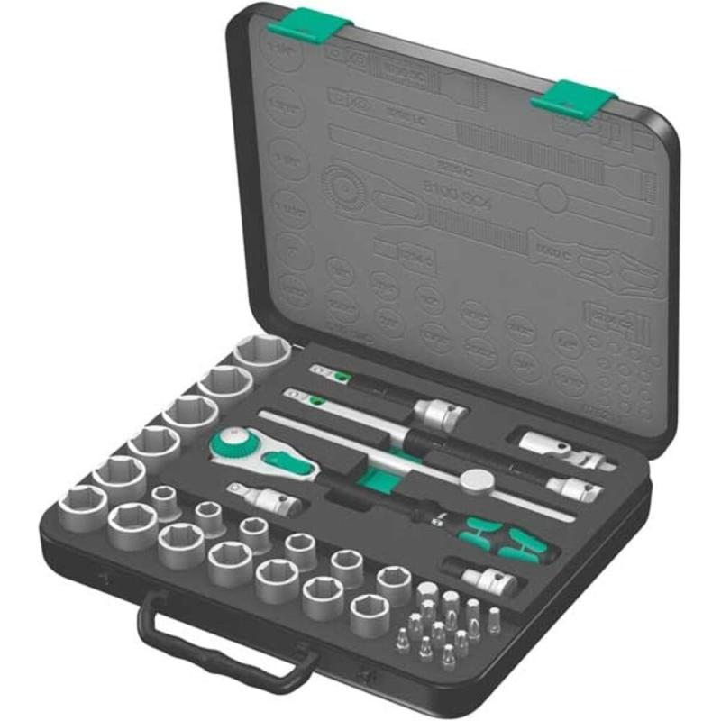 Wera(ヴェラ) 8100 SA2 SA4 SA/SC2 SB2 SB4 SC2 SC4 Zyklop スピードラチェットセット|clearstore