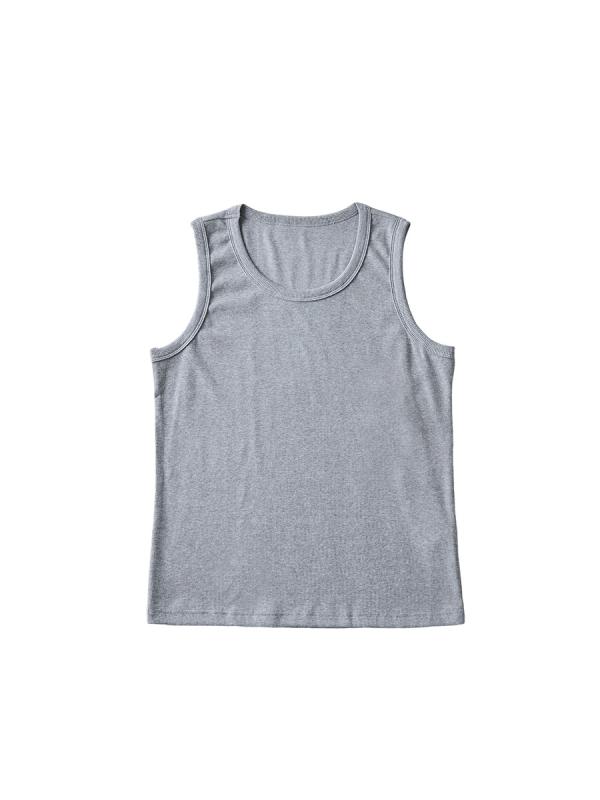 タンクトップ 男性用 コットン混紡 ノースリーブ トップス 薄手 無地 スリムフィット トレーニング ジム 普段使い スポーツ 花灰色 ブラック ホワイト