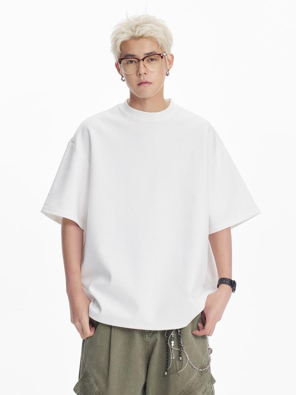 Tシャツ メンズ 男性用 丸首 半袖 薄手 コットン プリント ロゴ スポーツ 普段使い 部屋着