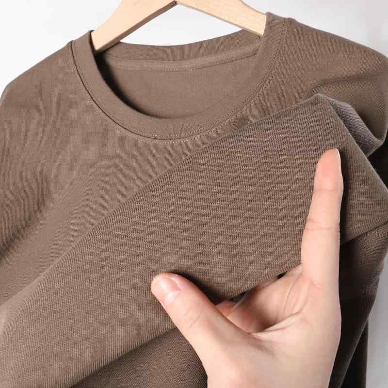 Tシャツ メンズ 男性用 半袖 100%純綿 ドロップショルダー ゆったり 抹茶 紫 青 グレー 白 黒 トップス カットソー 通気性 吸湿速乾