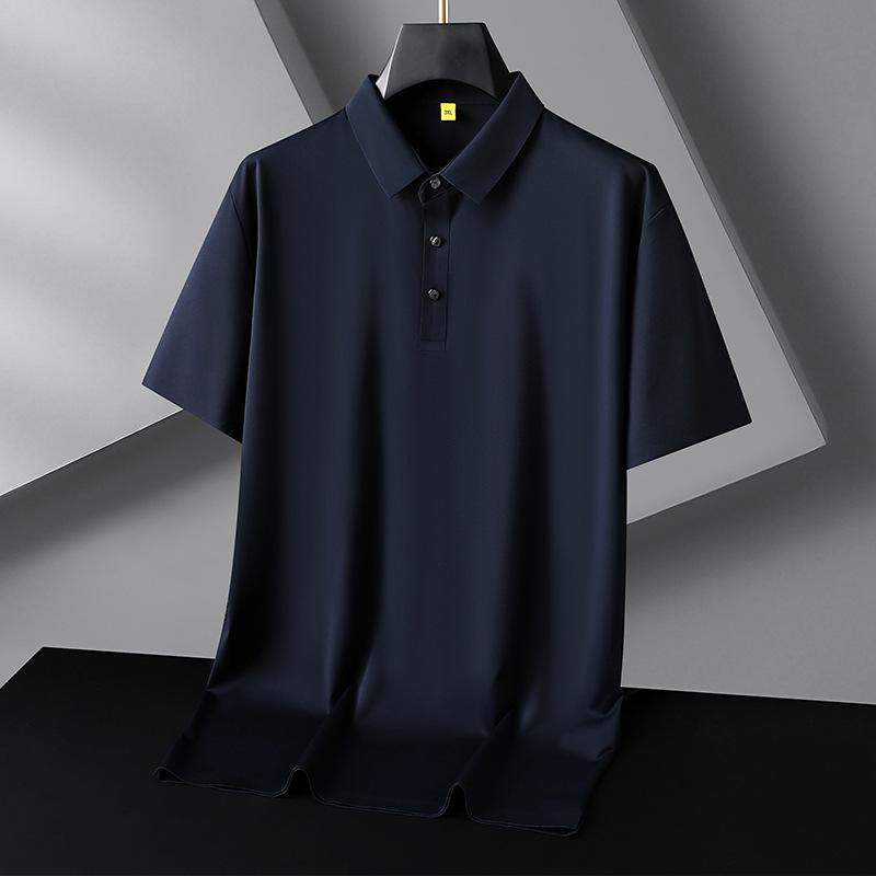 Tシャツ 男性用 大きいサイズ 襟付き 半袖 モーダル カットソー ゆったり 薄手 粘?