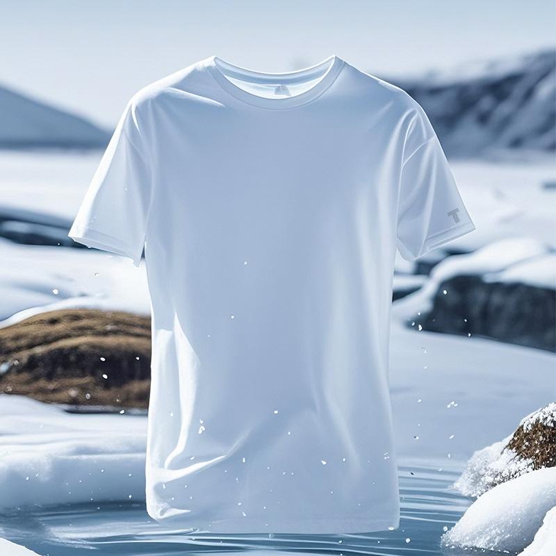 Tシャツ メンズ 男性用 半袖 シルケット加工 コットン トップス ロゴ プリント 薄手 吸湿速乾 通気性 ホワイト ブラック ワインレッド