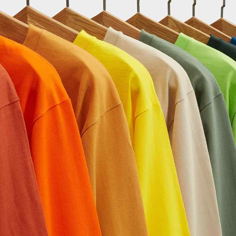 Tシャツ メンズ 男性用 長袖Tシャツ 無地 クルーネック カットソー コットン 綿100% ゆったり 部屋着 カジュアル アウトドア ホワイト ブラック カーキ パープル