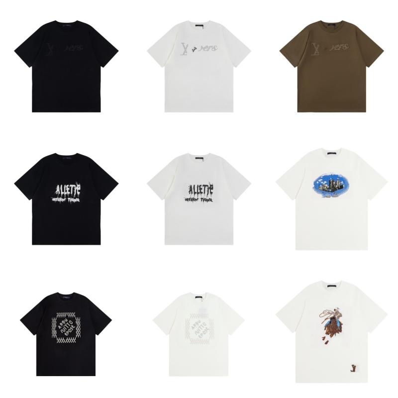 Tシャツ メンズ レディース 半袖 コットン ロゴ 刺・墸 クルーネック カットソー ゆったり カジュアル スタイル 普段使い