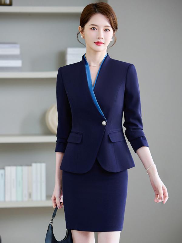 スーツ レディース グレー系 パンツスーツ スカート ビジネス オフィス フォーマル ポリエステル 仕事用 制服 面接 接客 長袖 無地 事務服 春秋